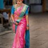 Beautiful Soft Litchi Silk Saree