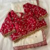 Silk Viscose Zari Saree