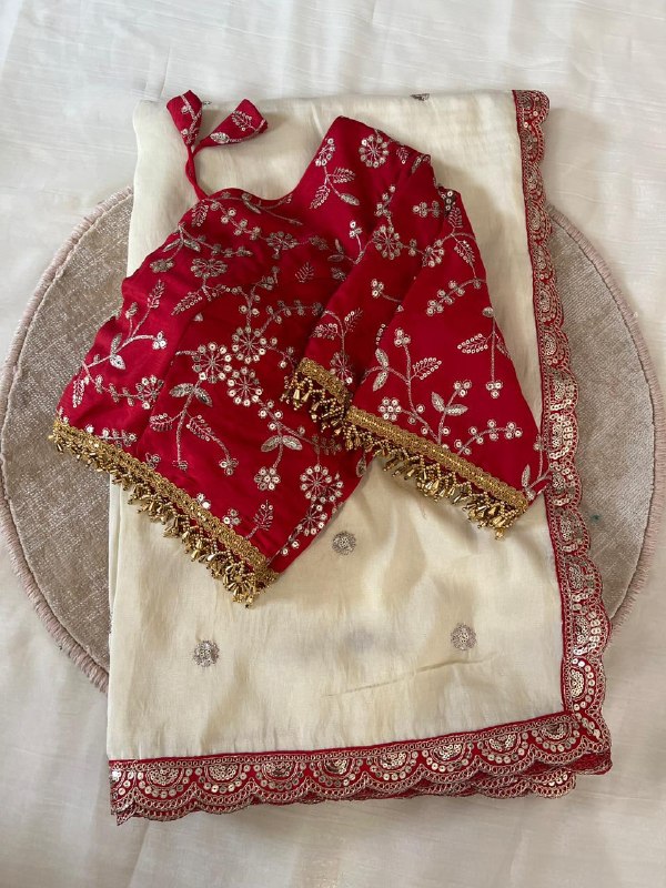 Silk Viscose Zari Saree - Image 2