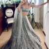 Kasturi Crepe Silk Lehenga With Sequin Work