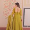 Sequins Embroidered Georgette Gown Set